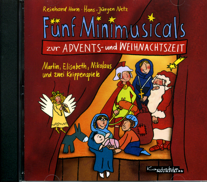 Fünf Minimusicals für die Advents- und Weihnachtszeit / CD