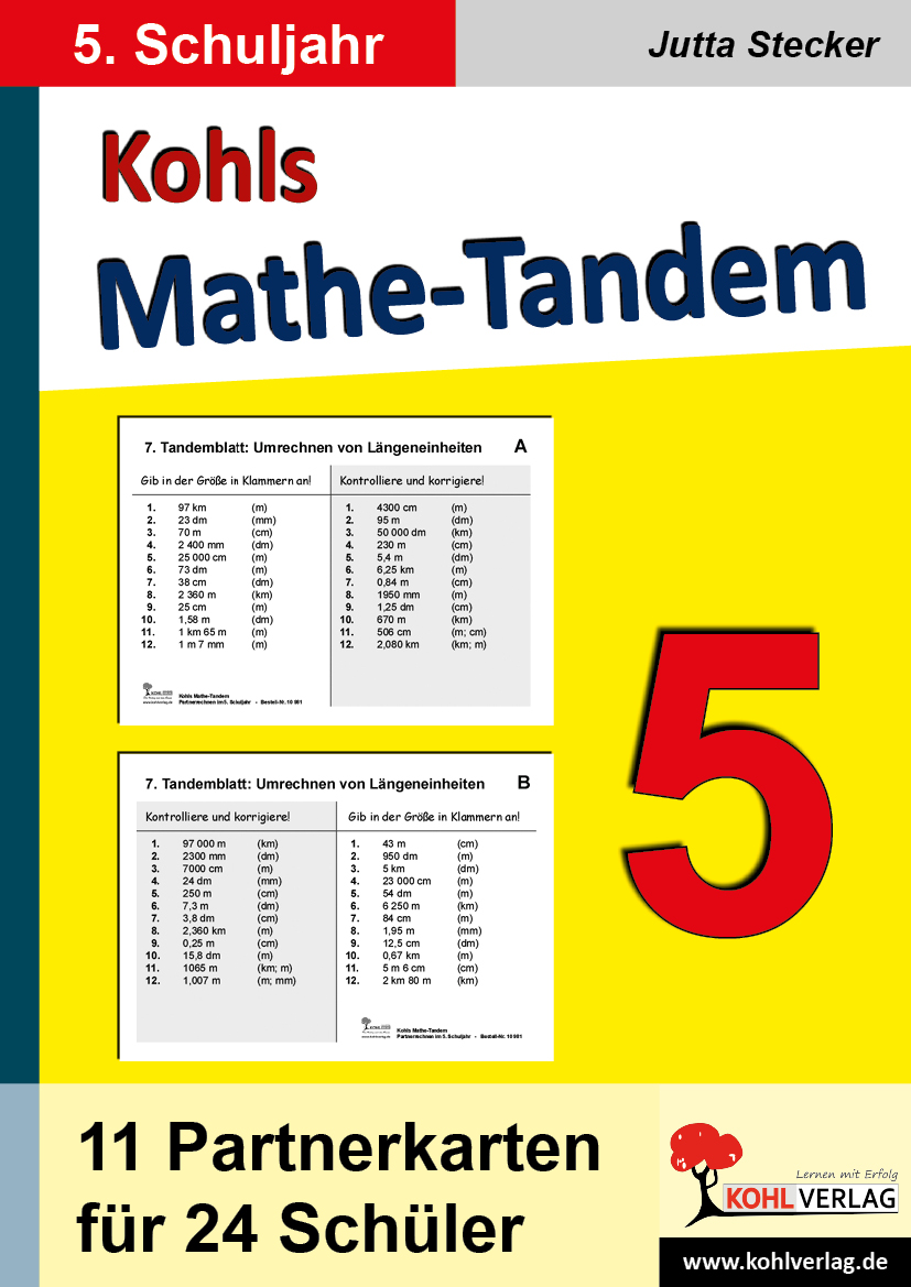 Kohls Mathe-Tandem / Klasse 5