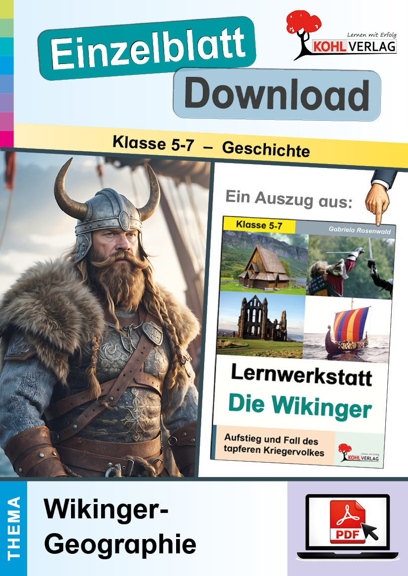 Lernwerkstatt Die Wikinger: Wikinger-Geographie