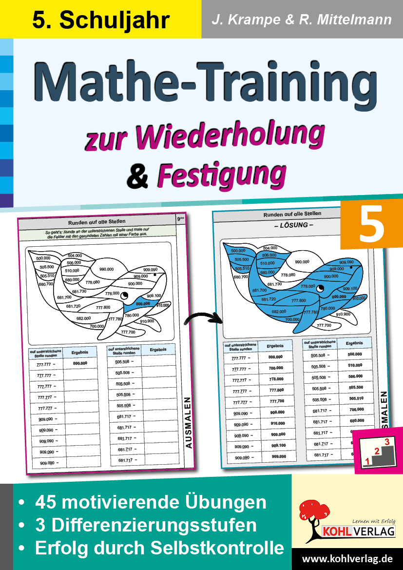 Mathe-Training zur Wiederholung & Festigung / Klasse 5