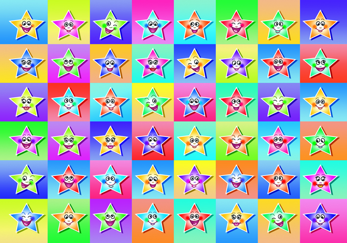 Belohnungssticker Stars Belohnungssticker Stars