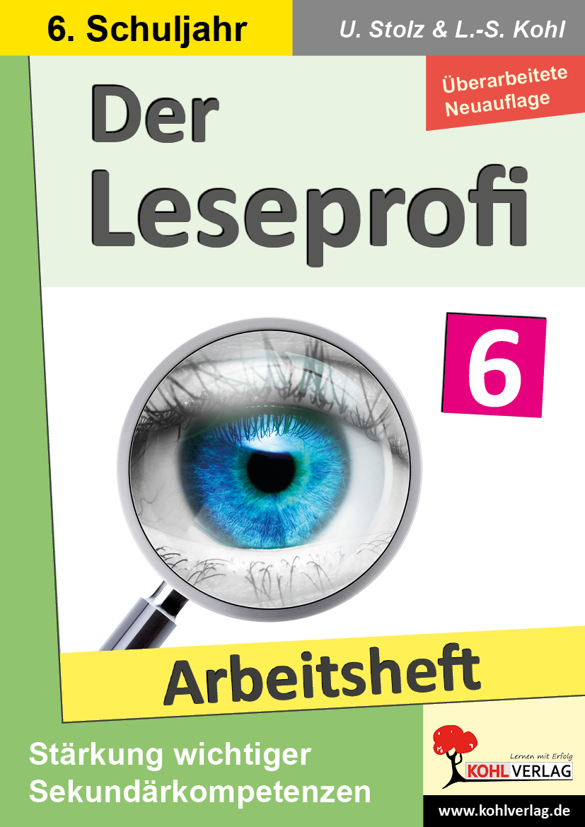 Der Leseprofi - Arbeitsheft / Klasse 6