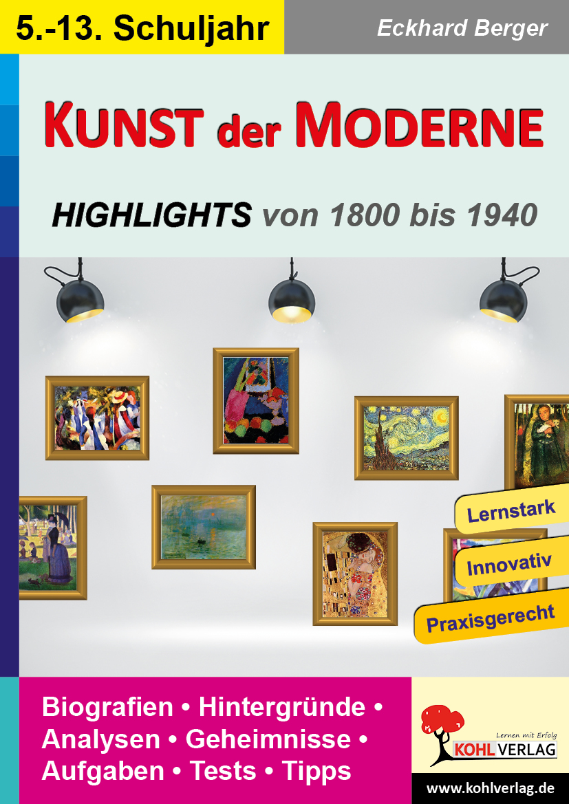 Kunst der Moderne  -  Highlights der Kunst von 1800 bis 1940