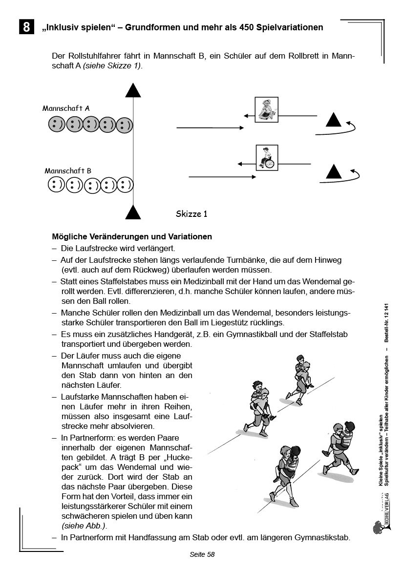 Kleine Spiele inklusiv spielen