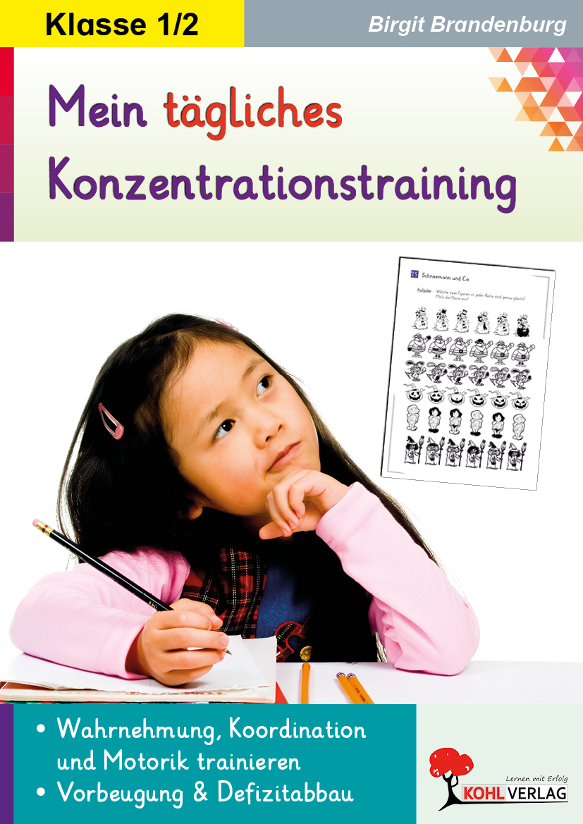 Mein tägliches Konzentrationstraining / Klasse 1-2
