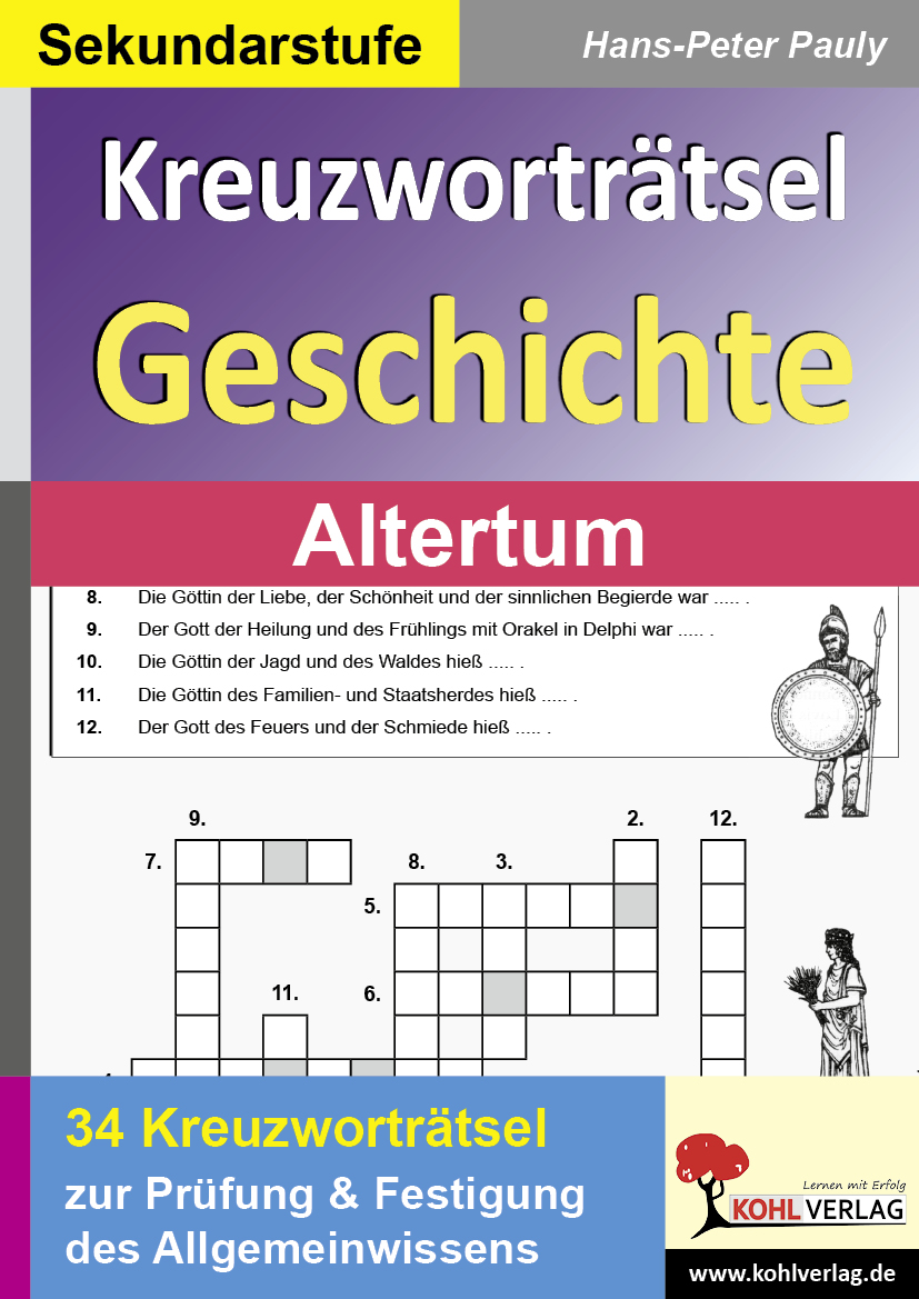 Kreuzworträtsel Geschichte / Altertum Kreuzworträtsel Geschichte / Altertum