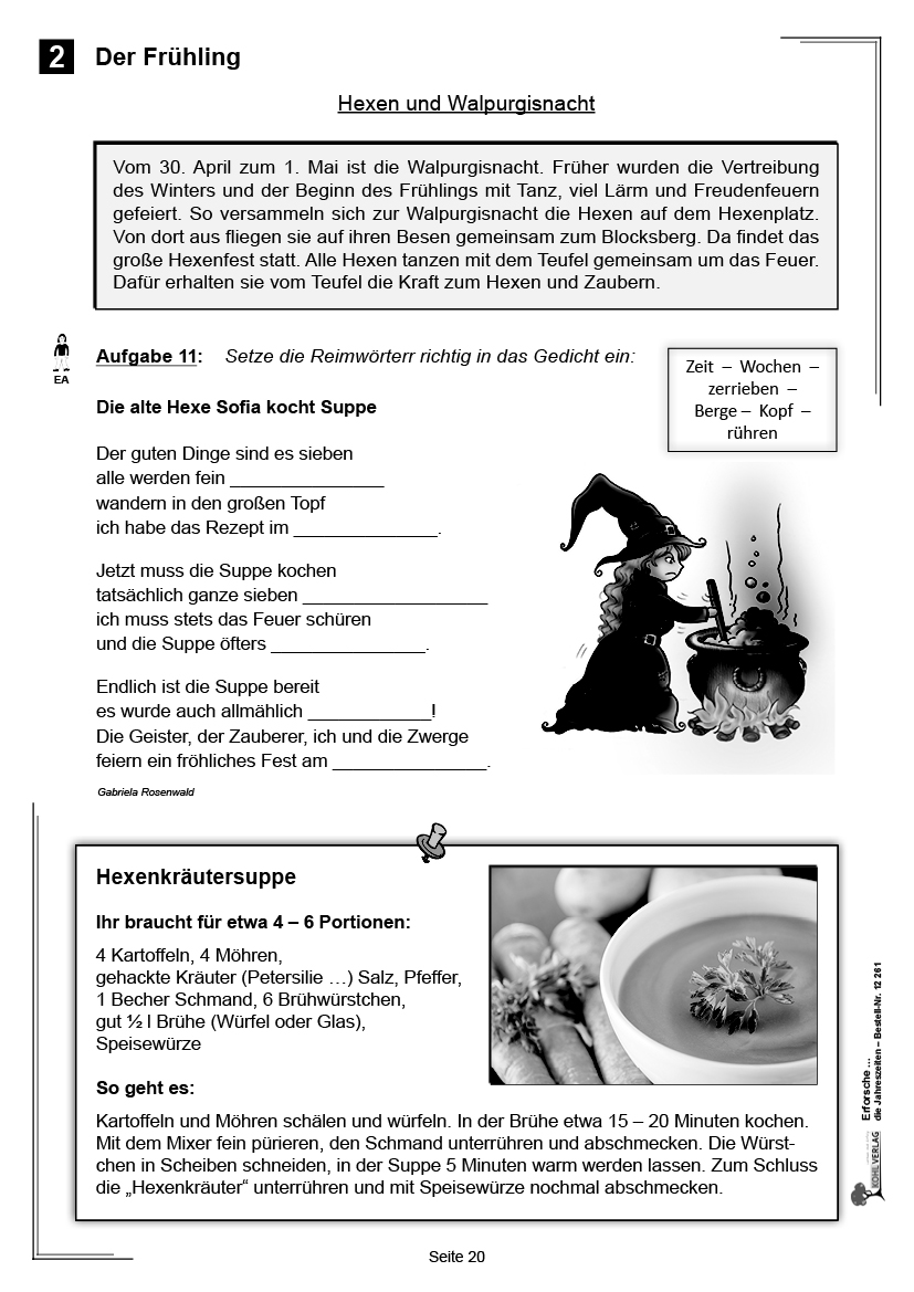 Erforsche ... die Jahreszeiten Erforsche ... die Jahreszeiten