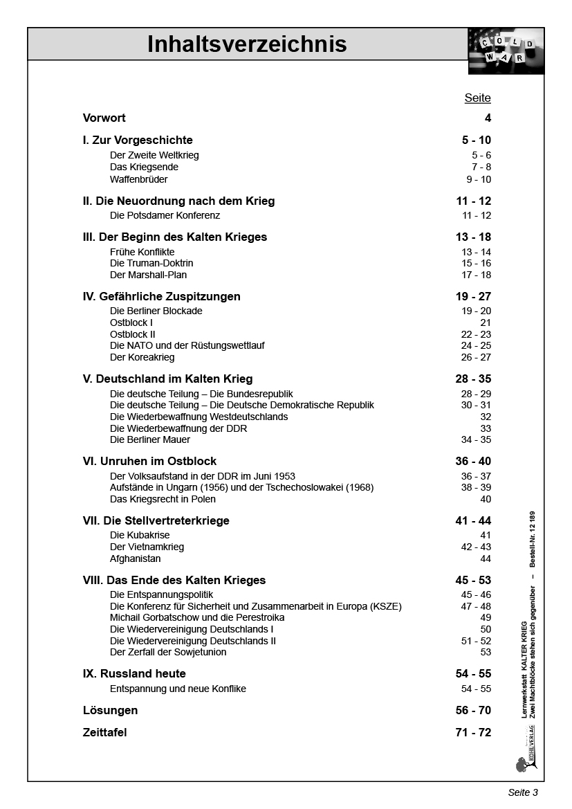 Lernwerkstatt Kalter Krieg Lernwerkstatt Kalter Krieg