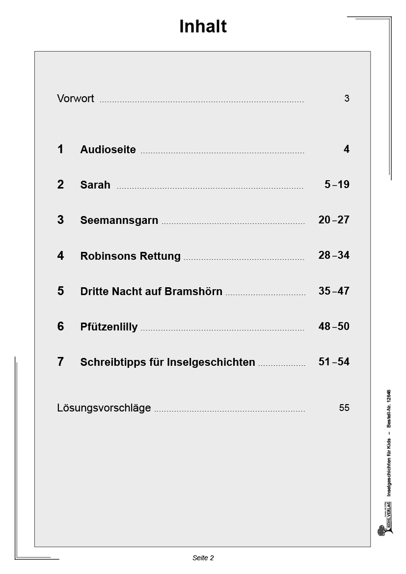 Inselgeschichten für Kids