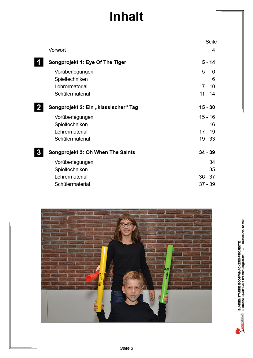 Bühnenstarke Boomwhacker-Projekte