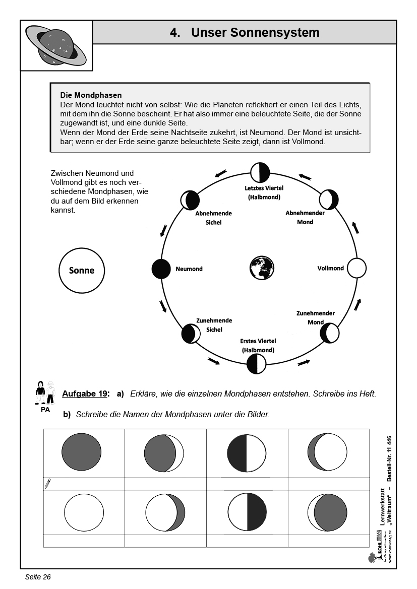 Lernwerkstatt Der Weltraum / Grundschule