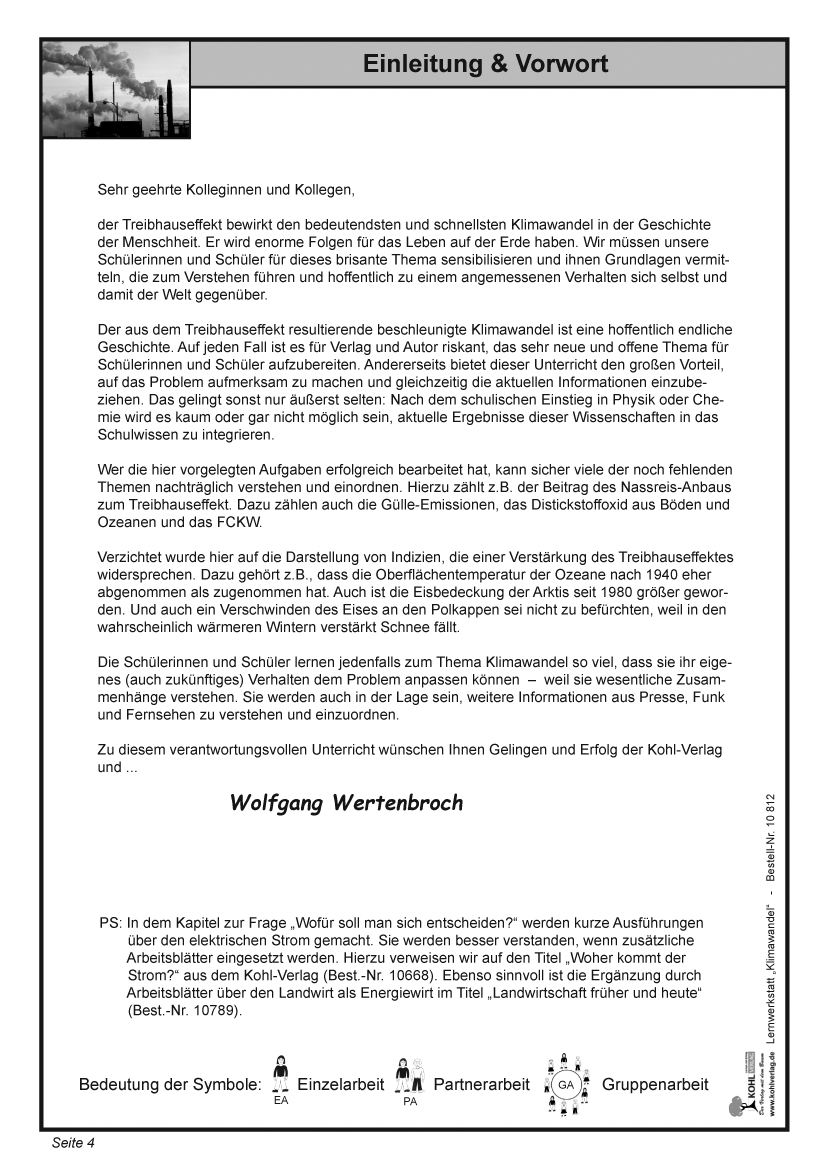 Lernwerkstatt Klimawandel Lernwerkstatt Klimawandel