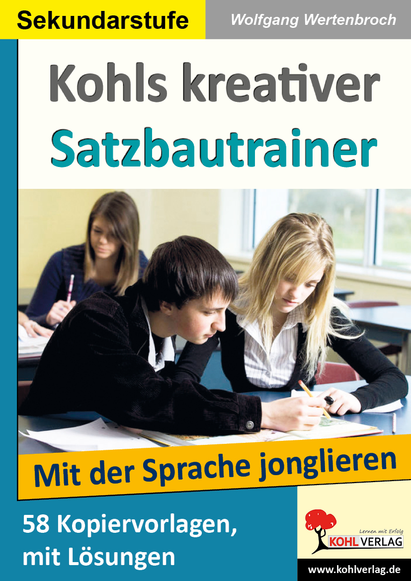 Kohls kreativer Satzbautrainer – P10716
