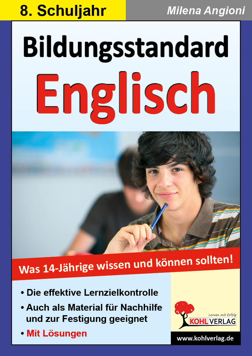 Bildungsstandard Englisch / Klasse 8 – P10822