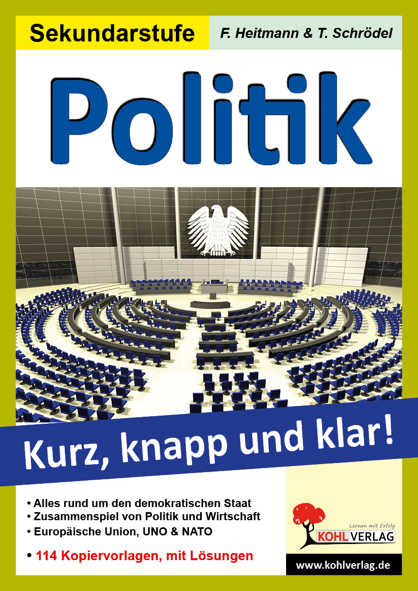 Politik – Grundwissen kurz, knapp und klar! – P11074