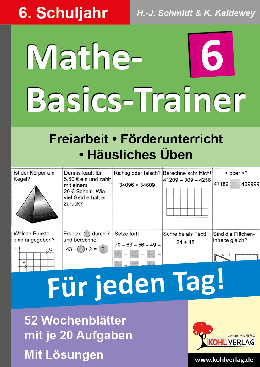 Mathe-Basics-Trainer / Klasse 6