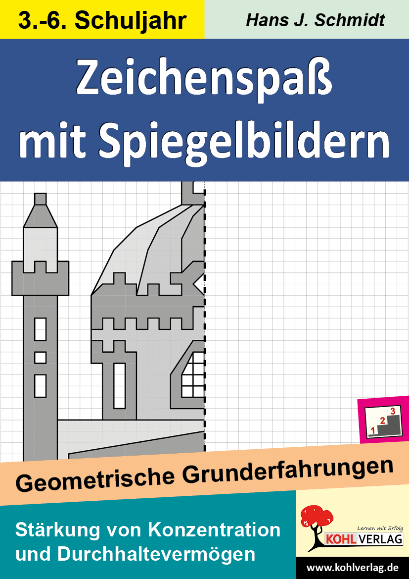 Symmetrieübungen mit Spiegelbildern / Geometrische Grundbildung – P11237