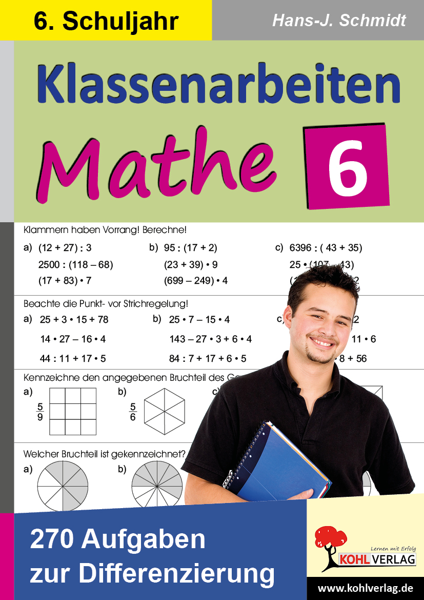 Klassenarbeiten MATHE / Klasse 6 – P11369