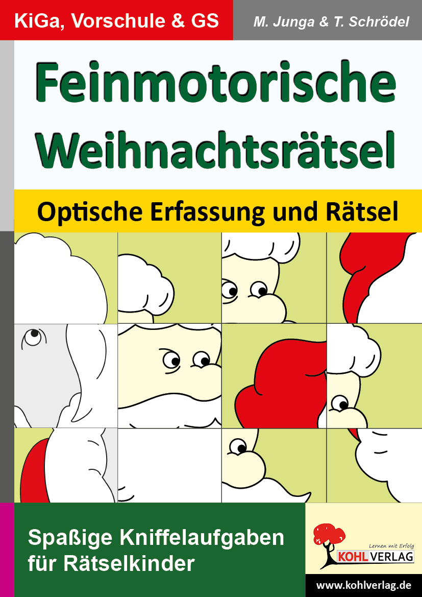 Feinmotorische Weihnachtsrätsel – P11436