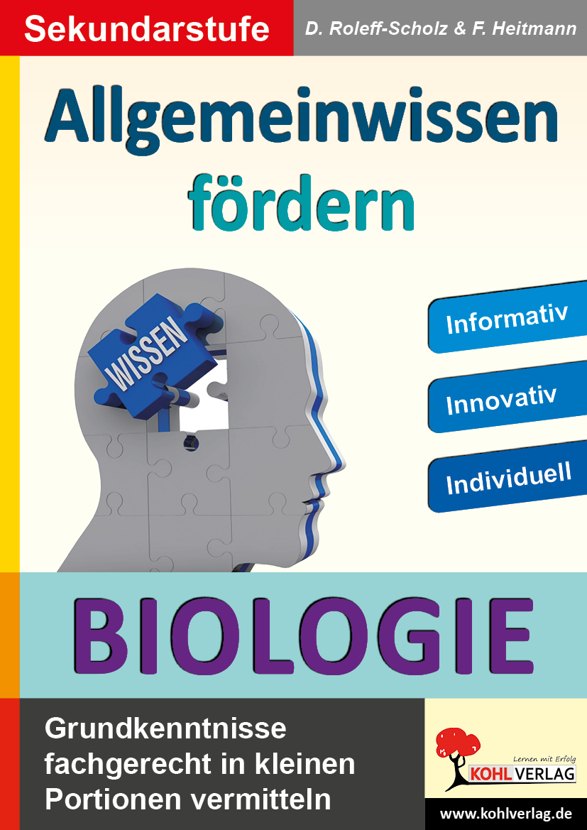 Allgemeinwissen fördern BIOLOGIE – P11479