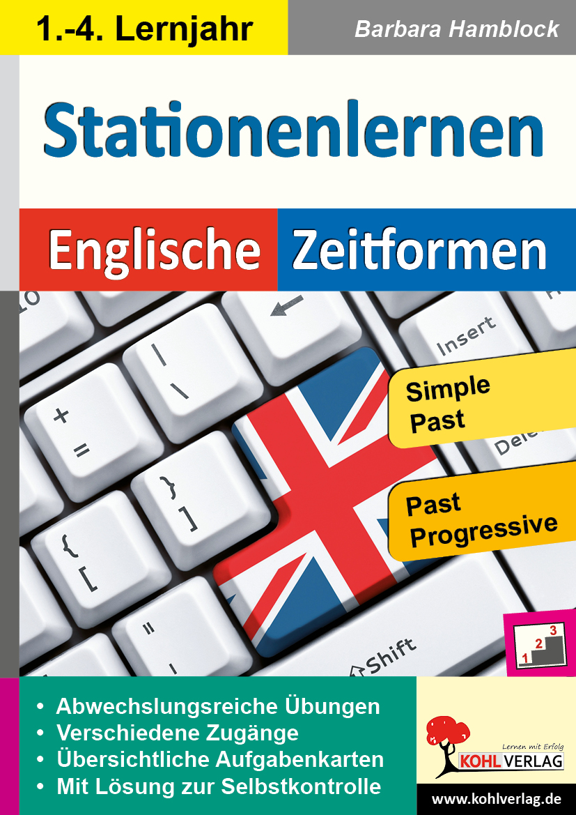 Stationenlernen Englische Zeitformen II – P11539