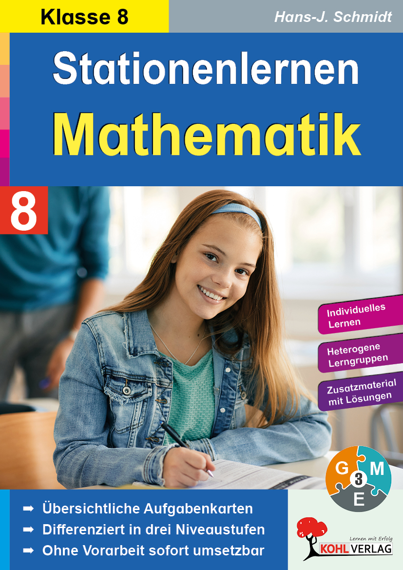 Stationenlernen Mathe / Klasse 8 – P11665