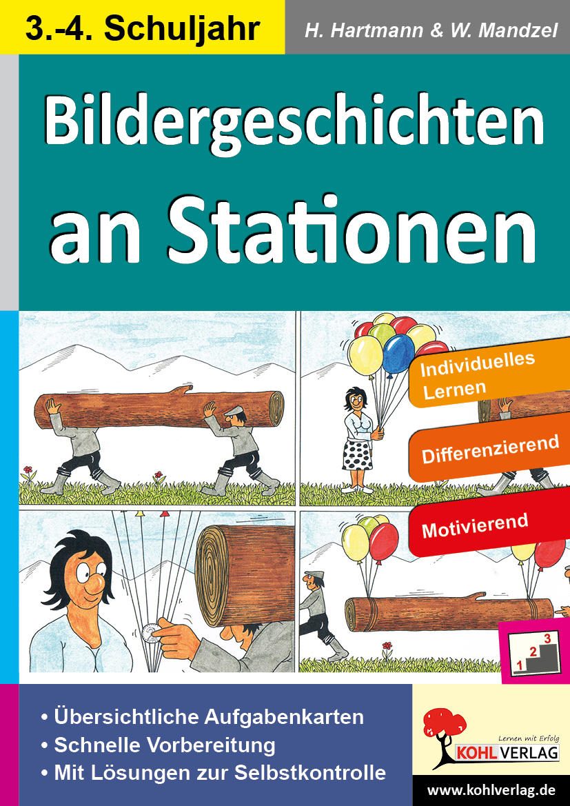 Bildergeschichten an Stationen / Klasse 3-4 – P11720