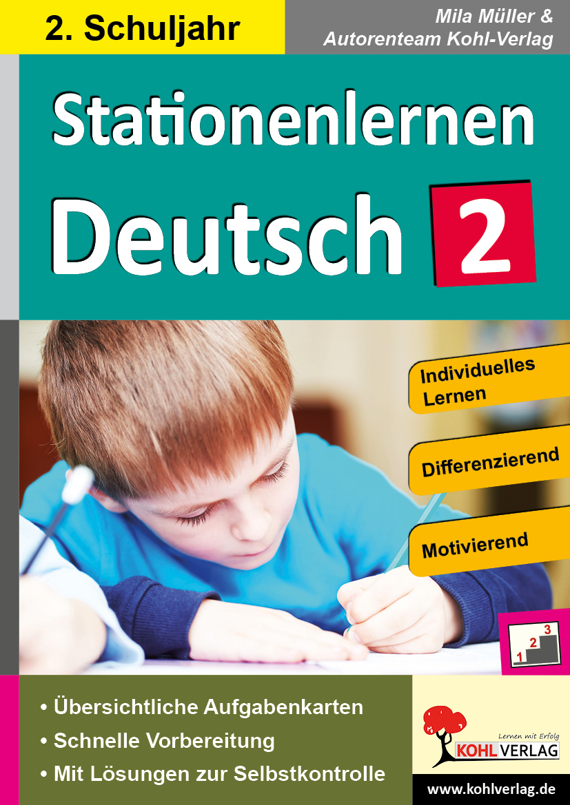 Stationenlernen Deutsch / Klasse 2 – P11824