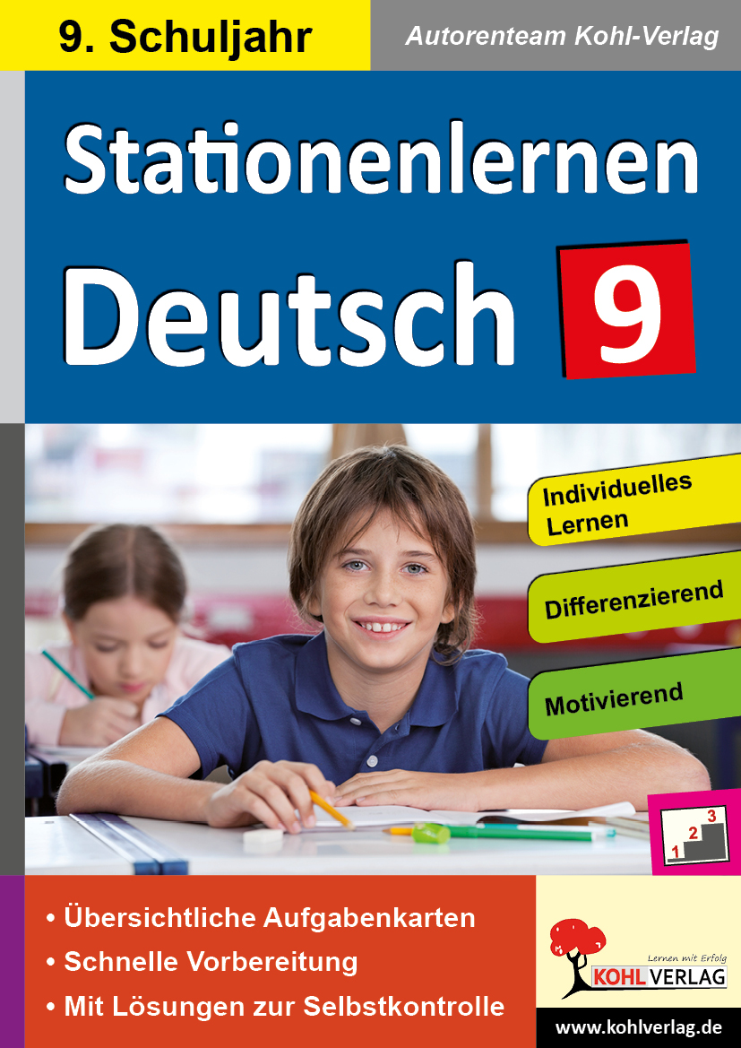 Stationenlernen Deutsch / Klasse 9 – P11997