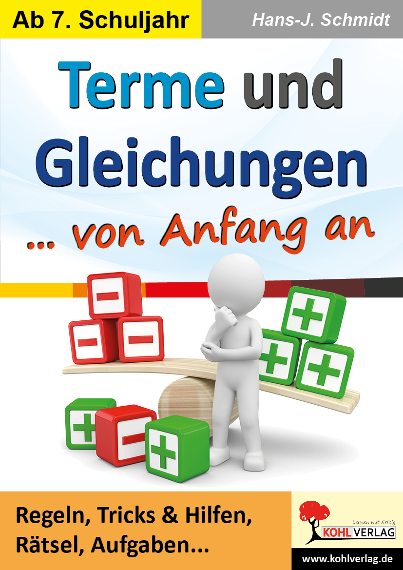 Terme und Gleichungen von Anfang an – P12008