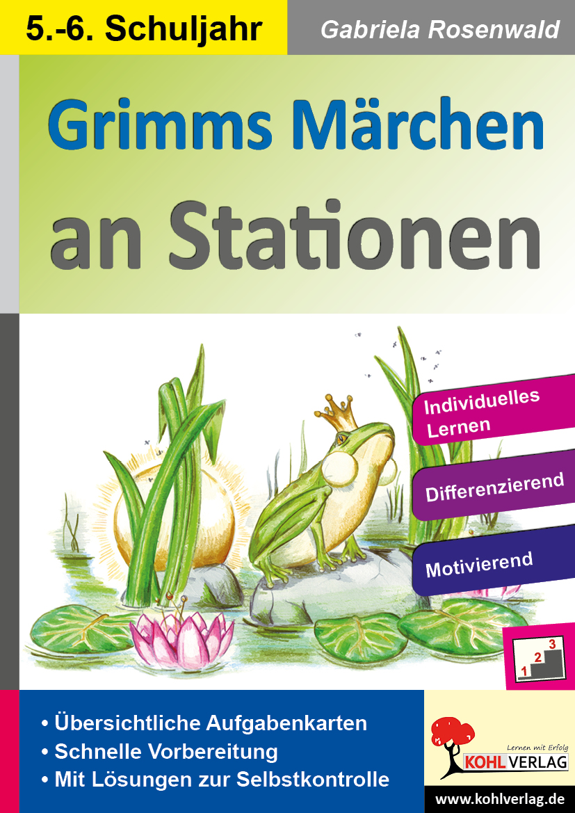 Grimms Märchen an Stationen / Klasse 5-6 – P12393