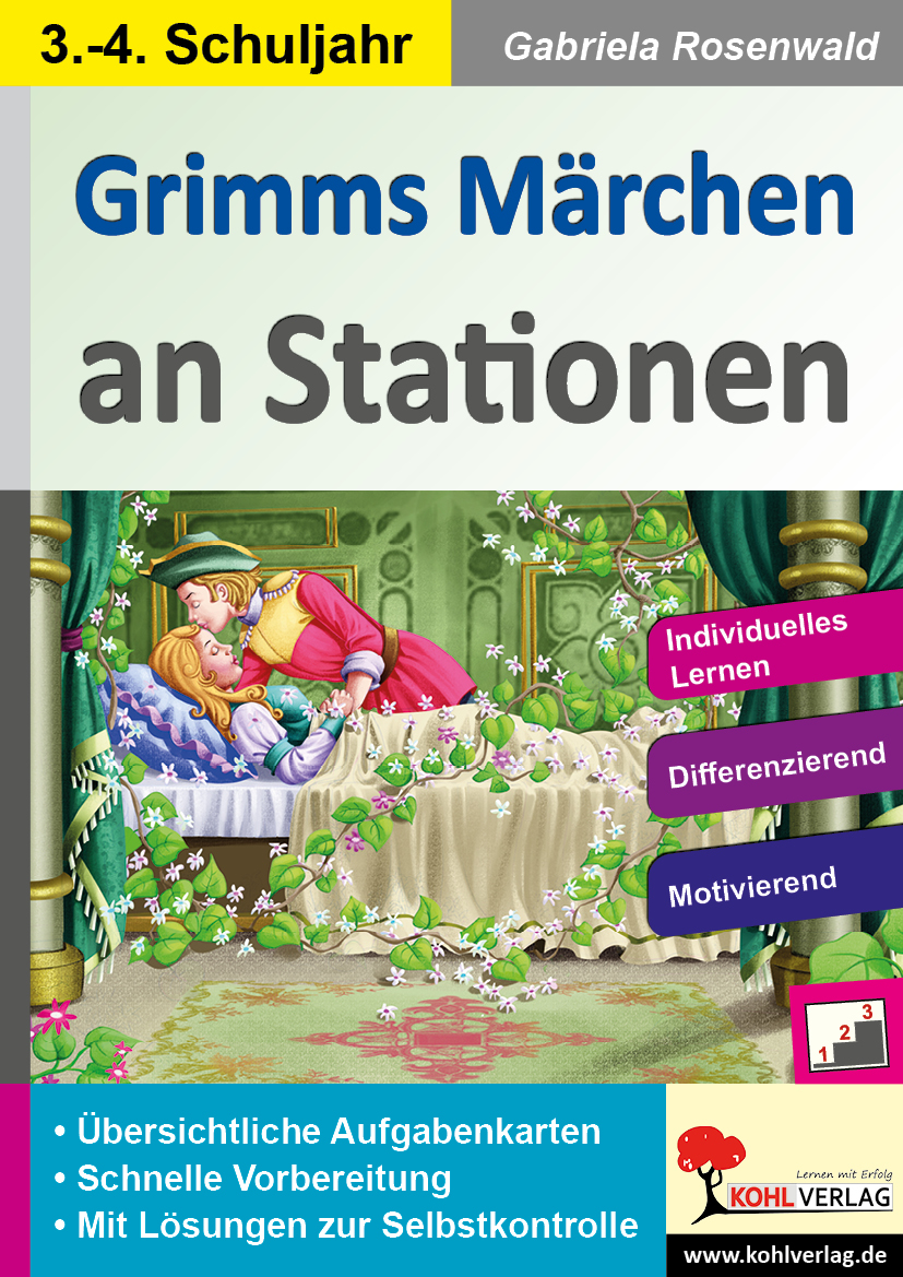 Grimms Märchen an Stationen / Klasse 3-4 – P12482