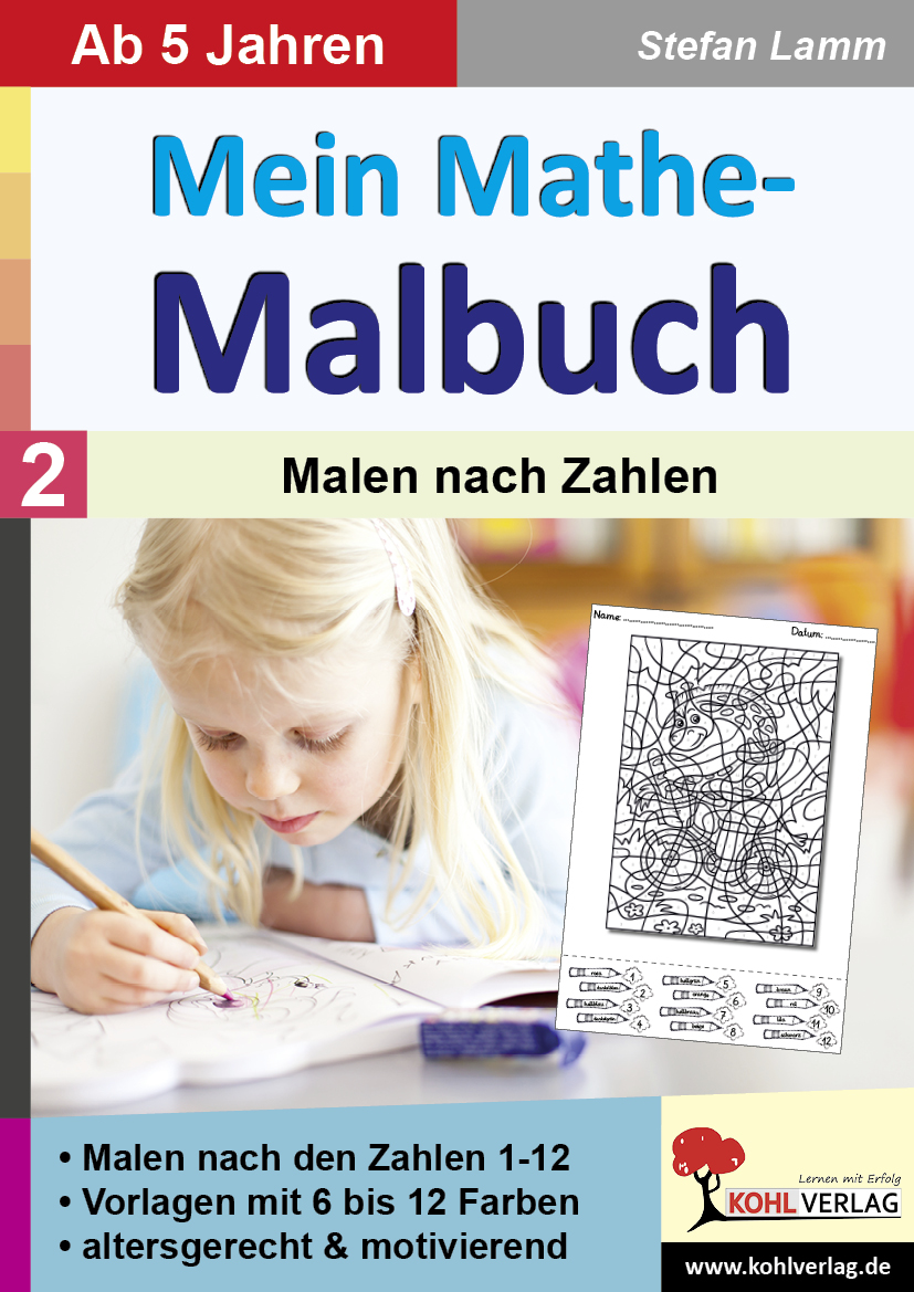 Mein Mathe-Malbuch / Band 2: Malen nach Zahlen – P12634