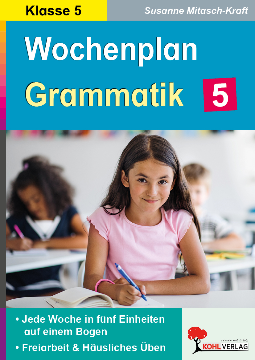 Wochenplan Grammatik / Klasse 5 – P12731