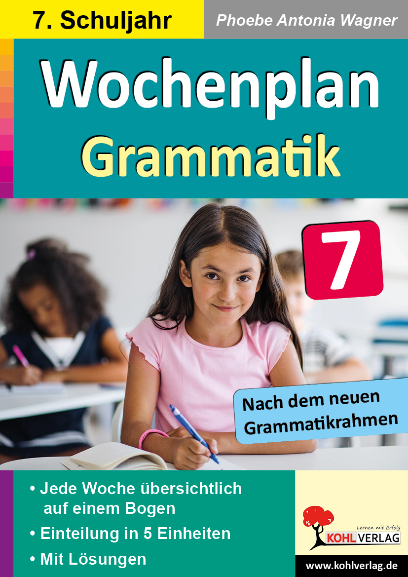 Wochenplan Grammatik / Klasse 7 – P12733