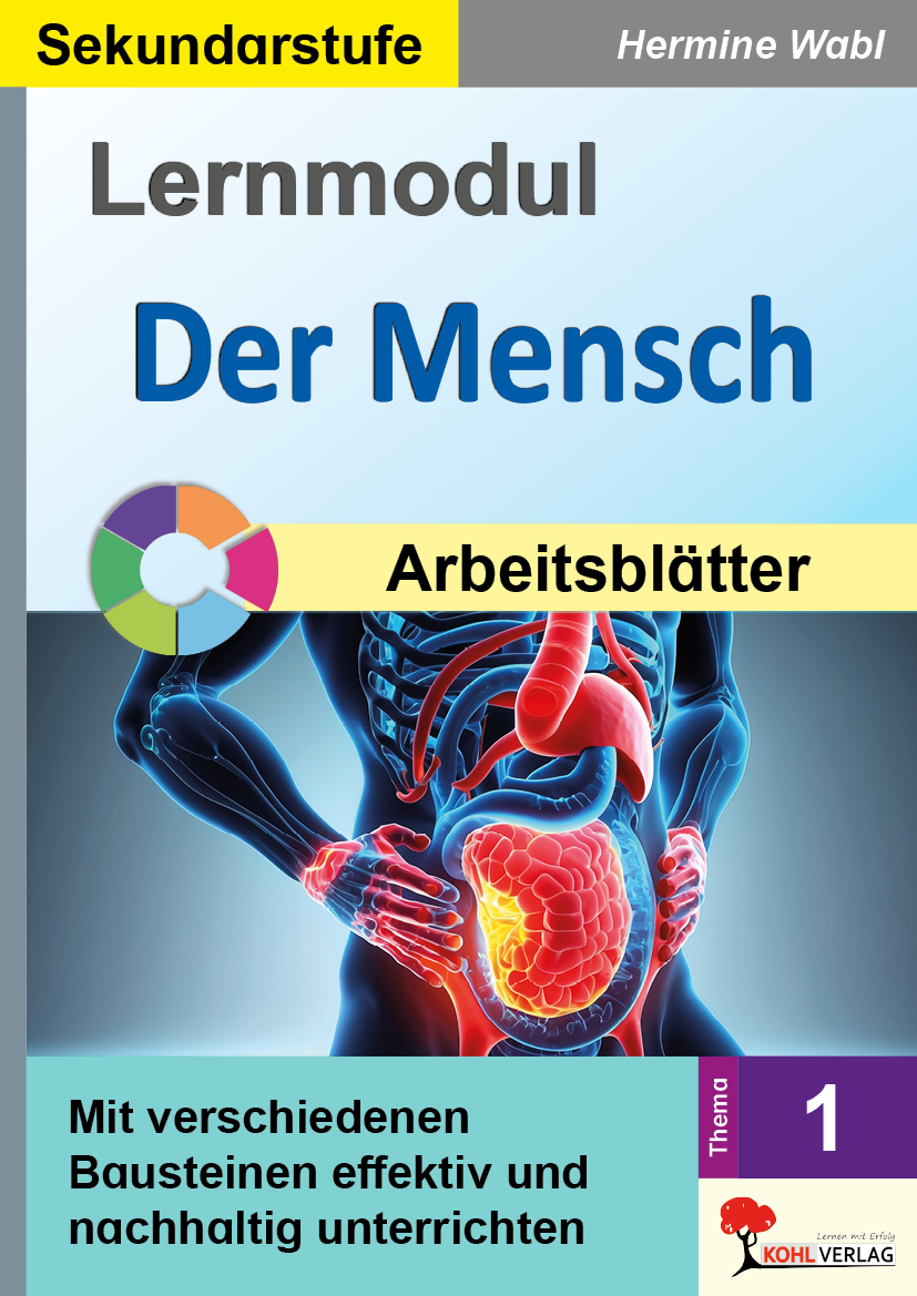 Lernmodul 1:  Der Mensch  /  Arbeitsblätter – P13121