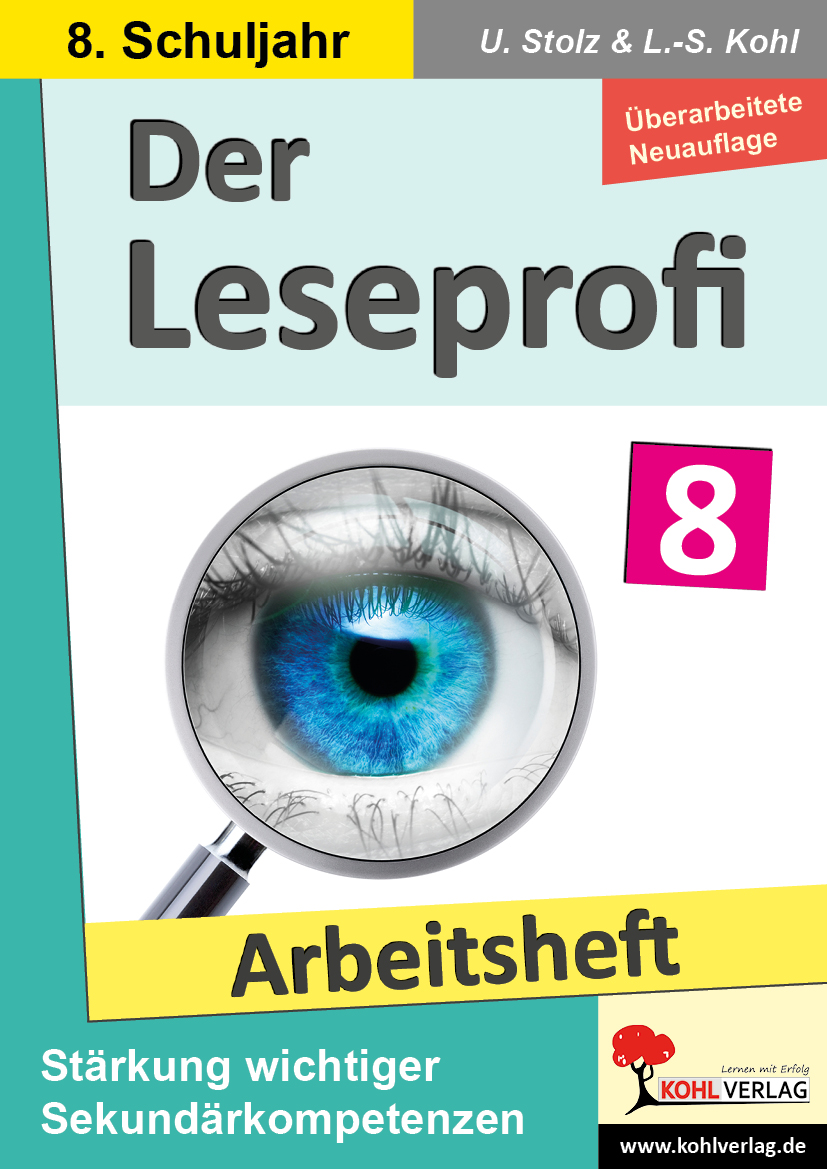 Der Leseprofi – Arbeitsheft / Klasse 8