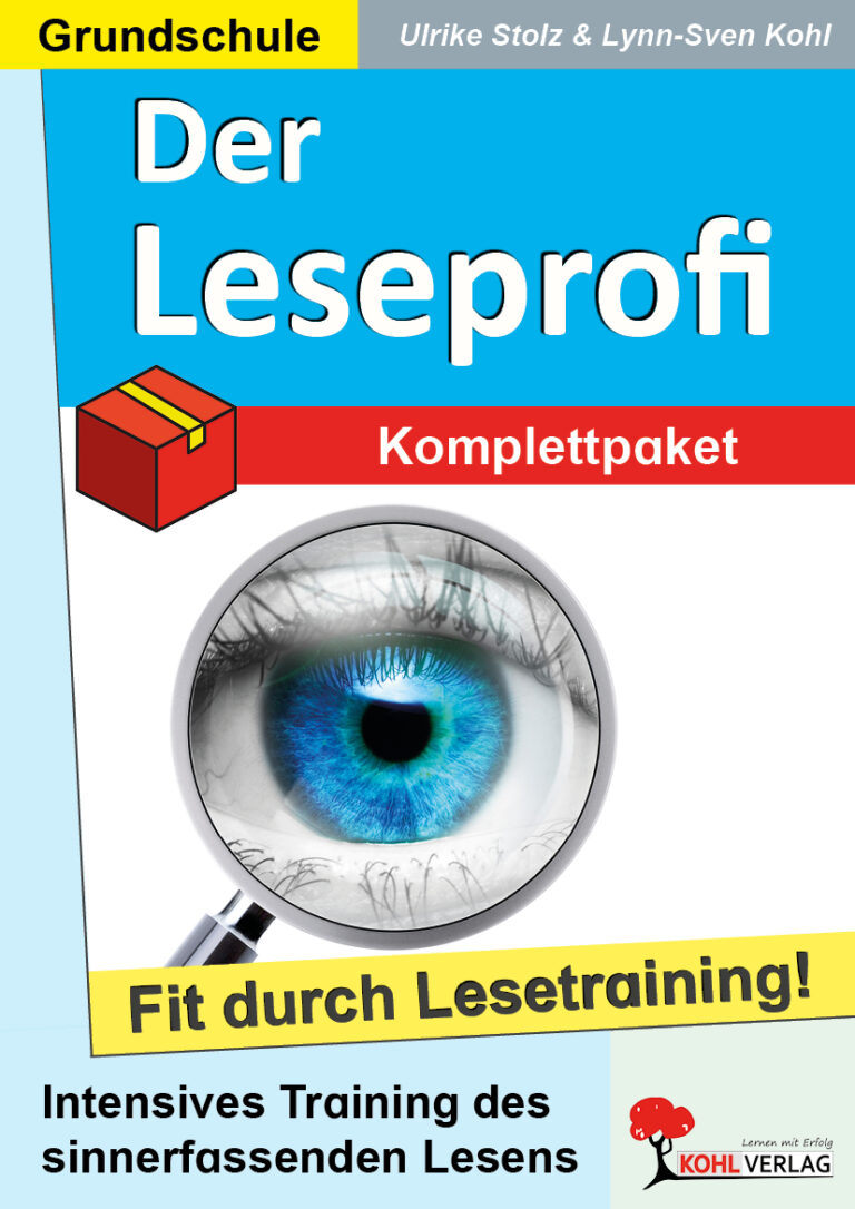 Lesekompetenz fördern | Arbeitsblätter & Lesetraining