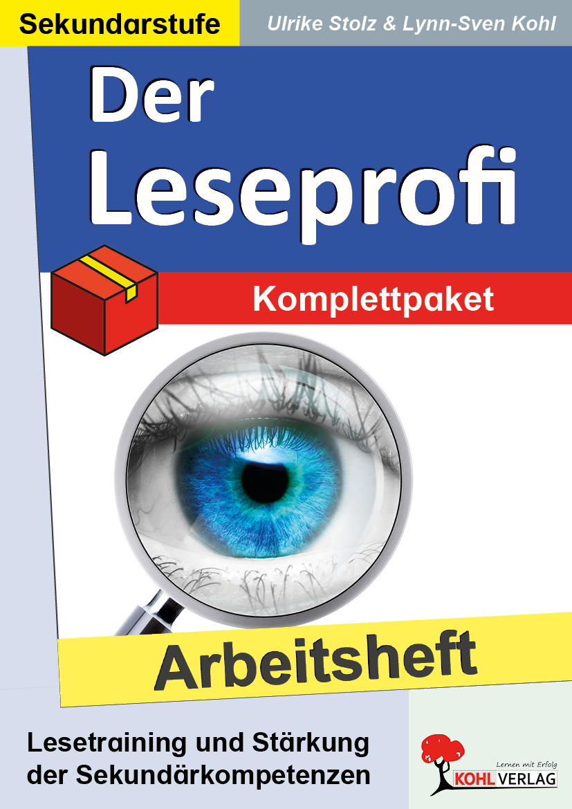 Komplettpaket* Der Leseprofi – Arbeitshefte Sekundarstufe – P17007