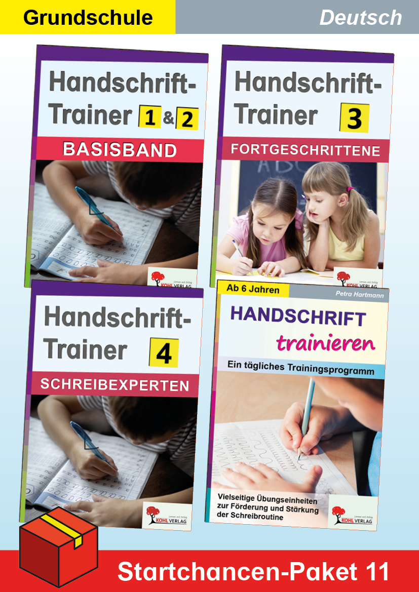 Startchancen-Paket 11 (Deutsch GS): Handschrift-Trainer – P95011