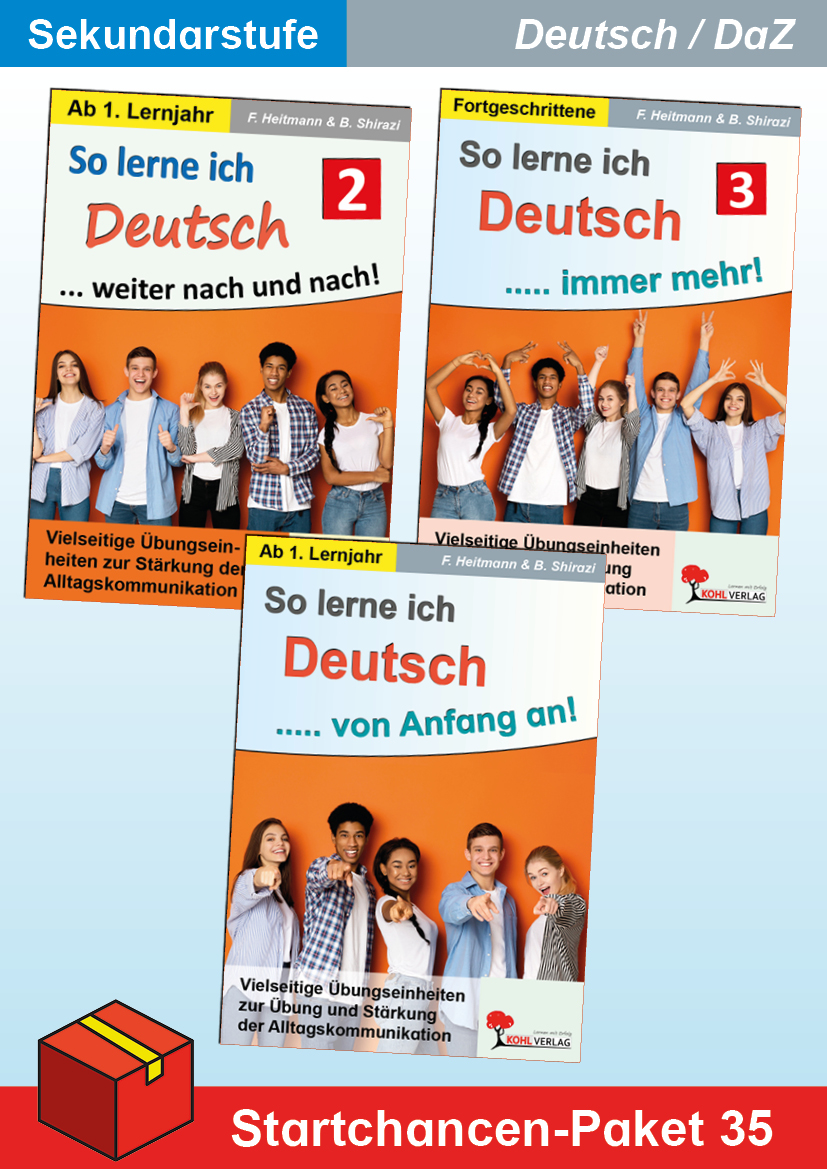 Startchancen-Paket 35 (Deutsch als Zweitsprache): So lerne ich Deutsch – P95035