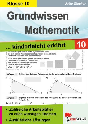 Grundwissen Mathematik / Klasse 10-P12529