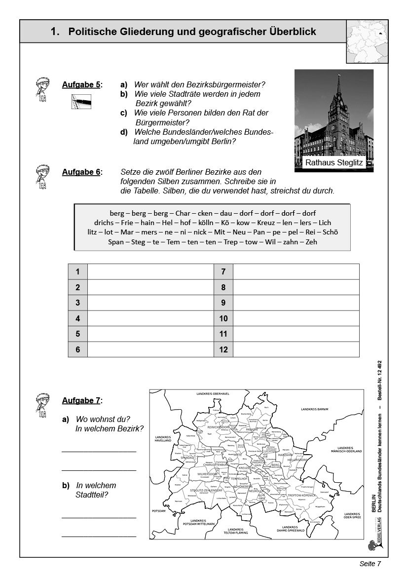 Berlin - Deutsche Bundesländer kennen lernen