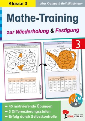 Mathe-Training zur Wiederholung und Festigung / Klasse 3-P13310