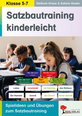 Satzbautraining kinderleicht-P11003