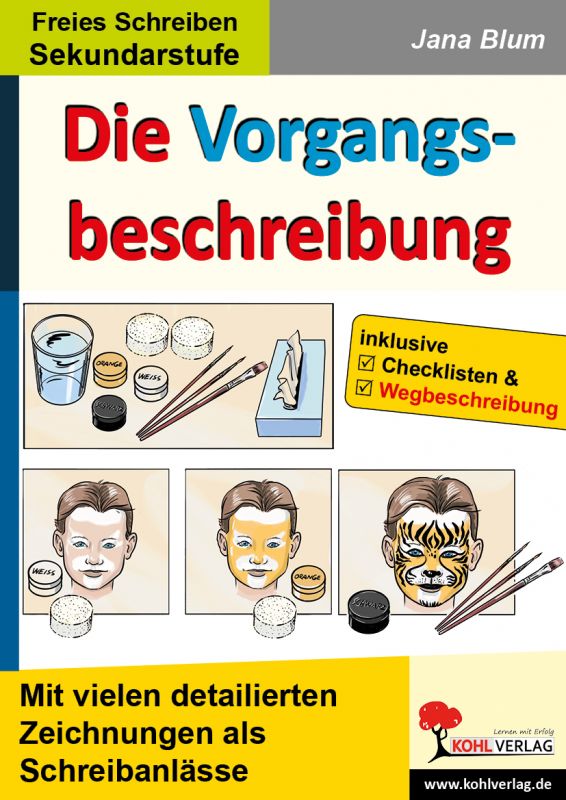 Wie Schreibt Man Eine Vorgangsbeschreibung Vorgangsbeschreibung für die Grundschule | kostenlose Arbeitsblätter