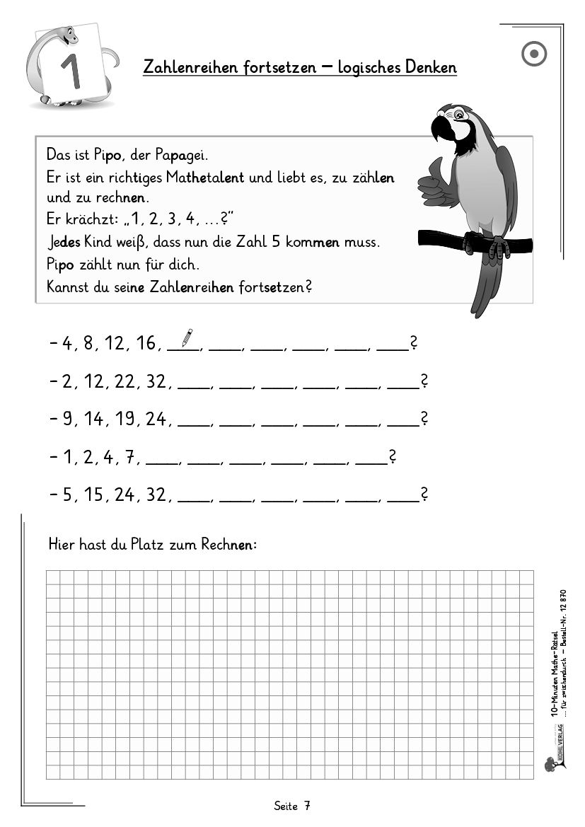 10-Minuten-Mathe-Rätsel für zwischendurch