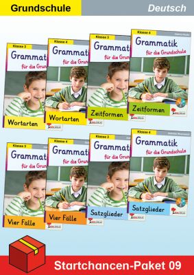 Startchancen-Paket 09 (Deutsch GS): Grammatik für die Grundschule-P95009