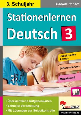 Stationenlernen Deutsch / Klasse 3-P11380