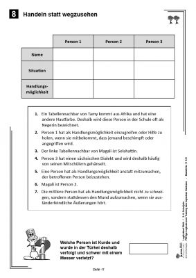 Logikrätsel Ethik 3-6